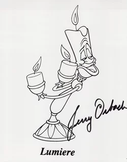 Jerry Orbach autograph