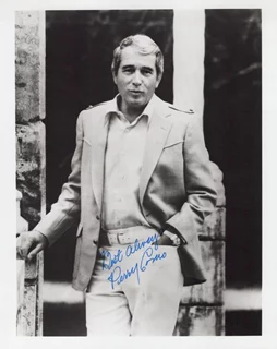 Perry Como autograph