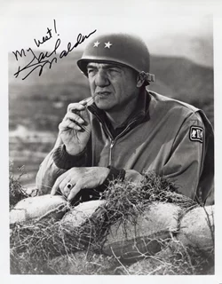 Karl Malden autograph