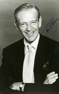 Fred Astaire autograph