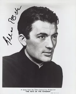 Gregory Peck autograph