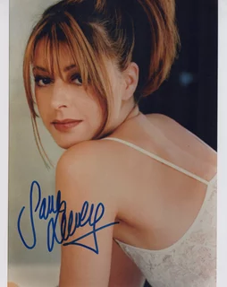 Jane Leeves autograph