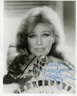 Ginger Rogers autograph