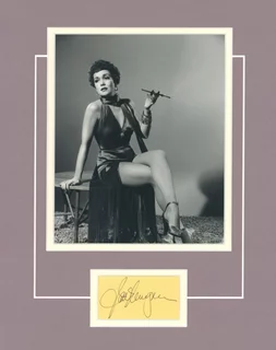 Jane Wyman autograph