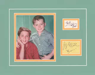 Leave it to Beaver autograph