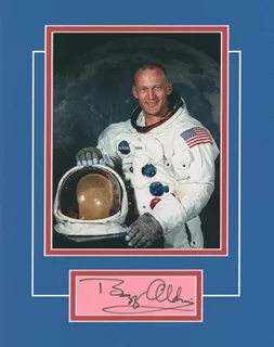 Buzz Aldrin autograph