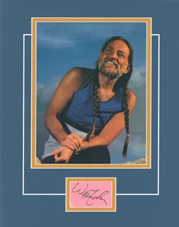 Willie Nelson autograph
