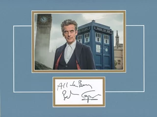 Peter Capaldi autograph