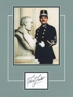 David Suchet autograph