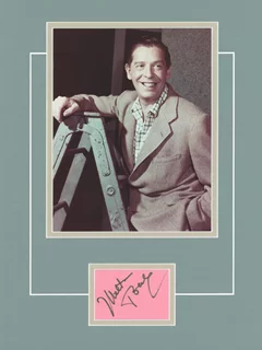 Milton Berle autograph