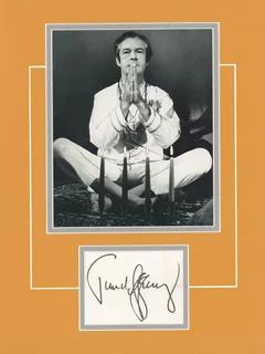 Timothy Leary autograph