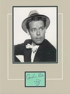 Arthur Lake autograph