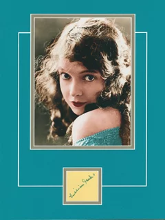 Lillian Gish autograph