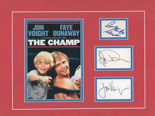 The Champ autograph