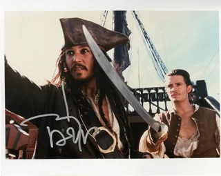 Johnny Depp autograph