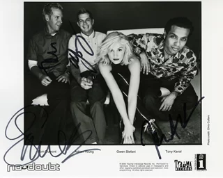 No Doubt autograph