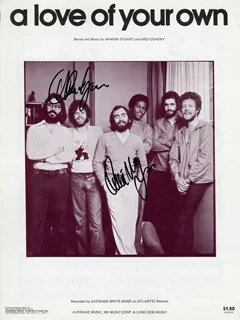 Average White Band autograph
