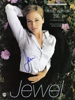 Jewel autograph