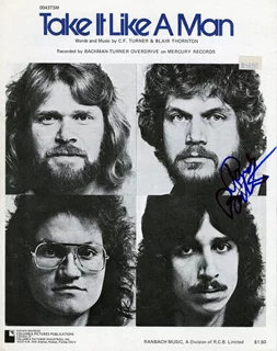 Randy Bachman autograph