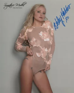 Ashley Hobbs autograph