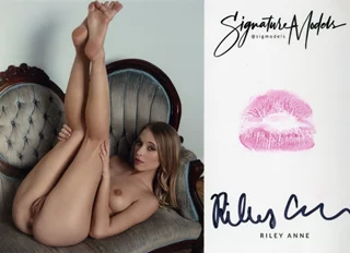 Riley Anne autograph