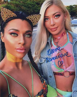 Elena Romanova autograph