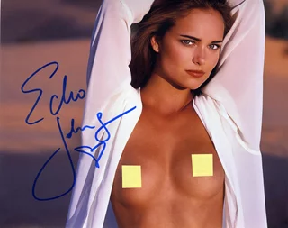 Echo Johnson autograph