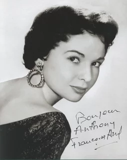 Francoise Arnoul autograph