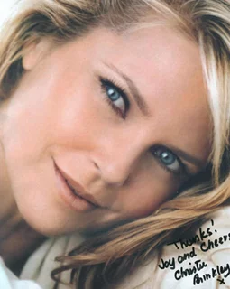 Christie Brinkley autograph