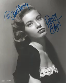 Peggy Dow autograph