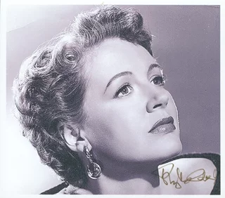 Phyllis Calvert autograph