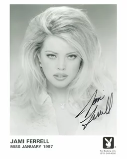 Jami Ferrell autograph