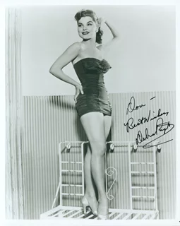 Debra Paget autograph