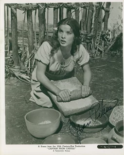 Jean Peters autograph