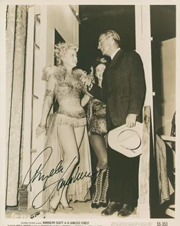 Angela Lansbury autograph