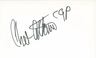Chet Atkins autograph