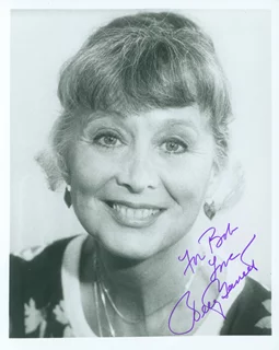 Betty Garrett autograph