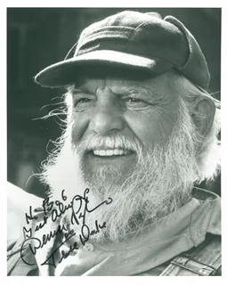 Denver Pyle autograph