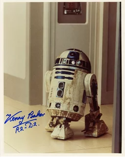 Kenny Baker autograph