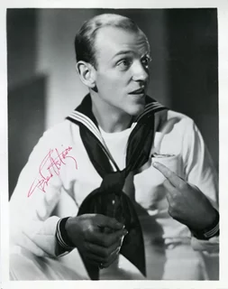 Fred Astaire autograph