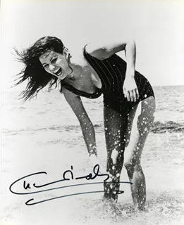 Claudia Cardinale autograph