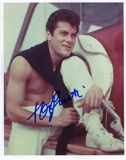 Tony Curtis autograph