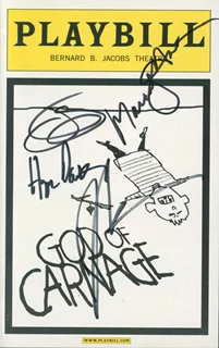 God of Carnage autograph