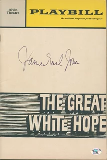 James Earl Jones autograph