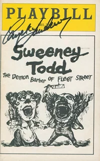 Angela Lansbury autograph