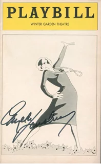 Angela Lansbury autograph