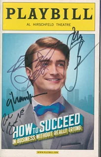 How To Succeed In Business autograph