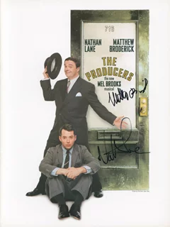 The Producers autograph