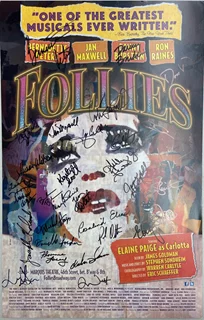 Follies autograph