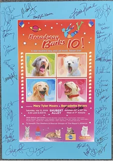 Broadway Barks autograph